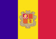 Ανδόρα Εθνική σημαία