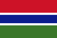 Гамбија Државна застава